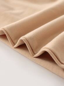 Baby 3pcs Solid Elastic Waist Joggers - Multicolor - View 5