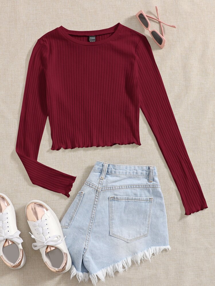 Lettuce Trim Solid Top