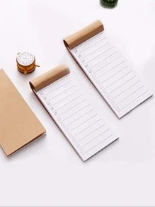 1入組日程表便簽簿 - 彩色 - 查看 1