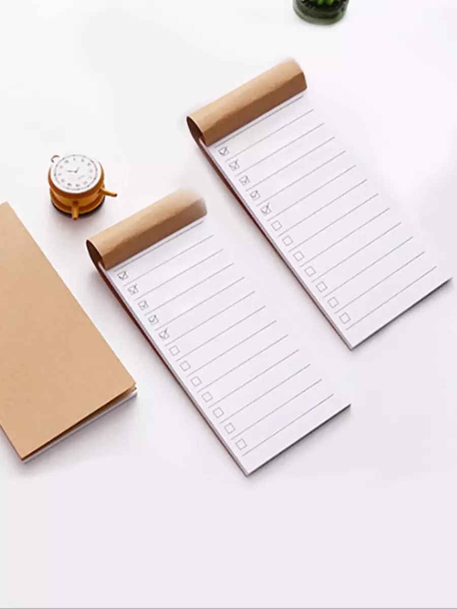 1入組日程表便簽簿 - 彩色 - 查看 1