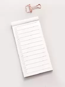 1入組日程表便簽簿 - 彩色 - 查看 3