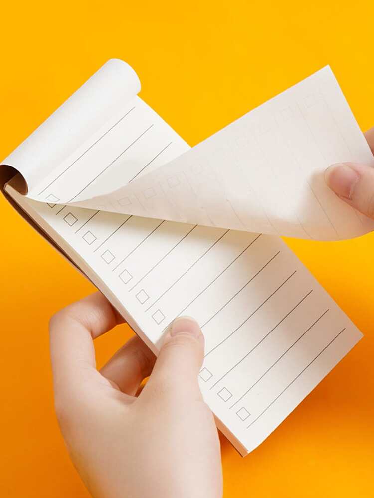 1pc Lên lịch ghi nhớ Pad - Nhiều màu - Xem 5