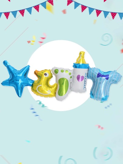 1件套卡通小氣球裝飾用品