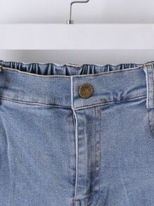 Niños Jeans desgarro con bolsillo oblicuo - Lavado ligero - Ver 5