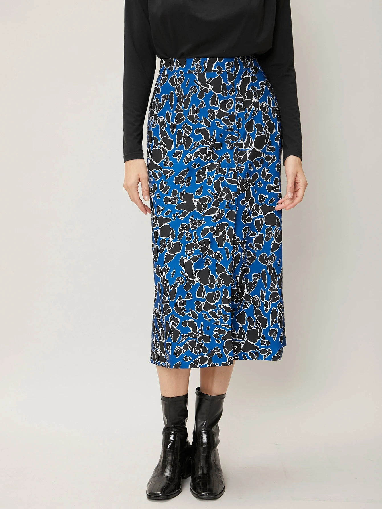 Miniatura 10 de PREMIUM Falda mixto cruzado de ajuste recto