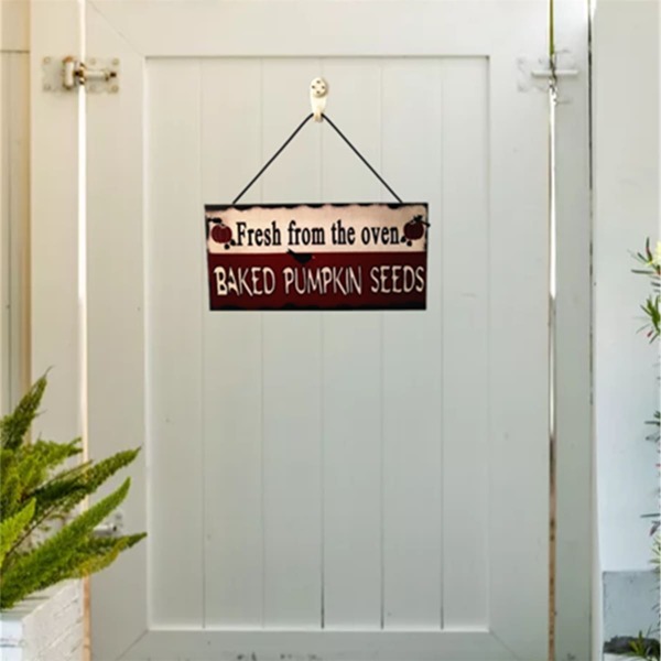 

Autumn Slogan Graphic Wooden Garden Sign, Multicolor