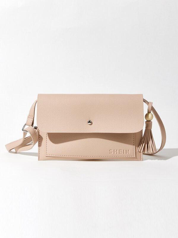 SHEIN Sac à bandoulière avec logo gaufré pour téléphone