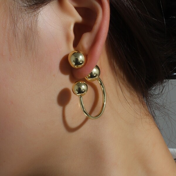 

16k Gold Plated Minimalist Earrings