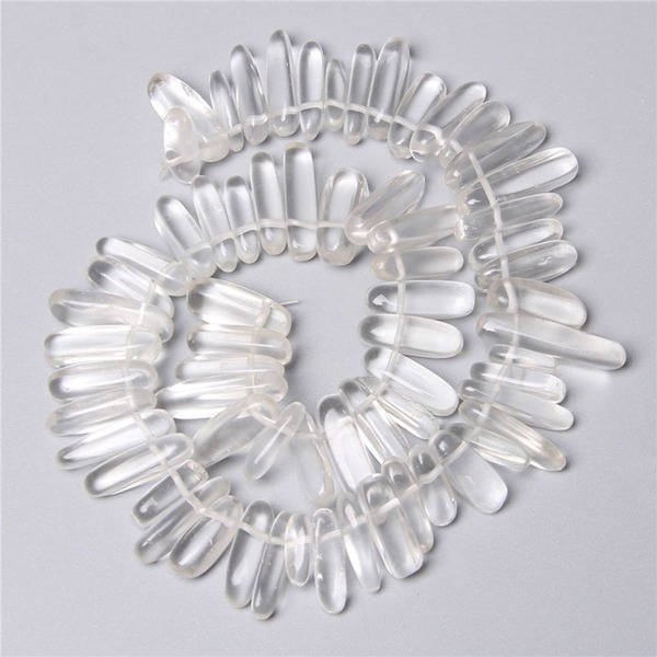 

Stone Beaded DIY Jewelry Accessory, Clear