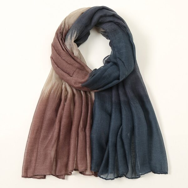 

Simple Colorblock Scarf, Multicolor