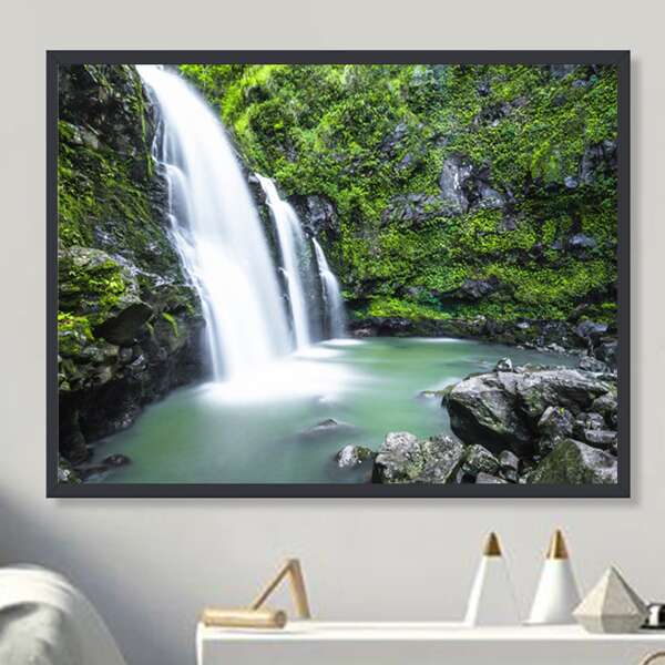 

Waterfall Pattern DIY Diamond Painting Without Frame, Multicolor
