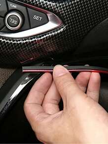 Dải trang trí xe 5M - Đỏ - Xem 2