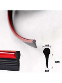 Dải trang trí xe 5M - Đỏ - Xem 3