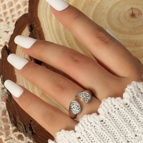 

Simple Cuff Ring, Silver