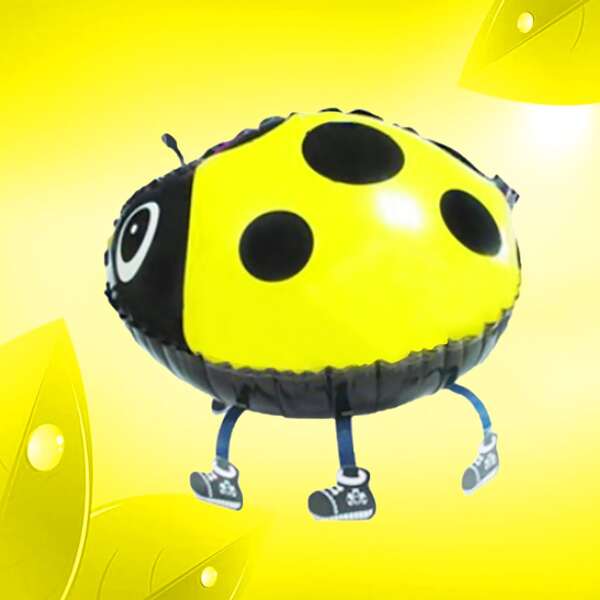 

Ladybug Shaped Balloon, Yellow