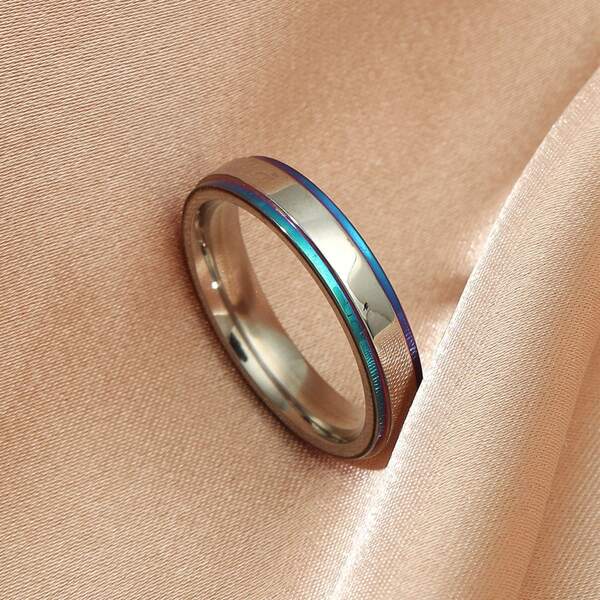 

Stainless Steel Ring, Silver
