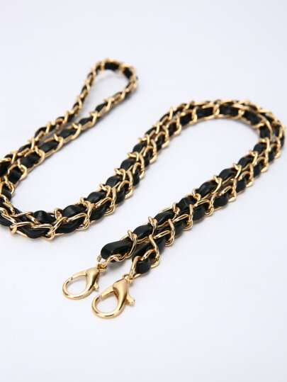 CONTAINEVERY Metal Chain Bag Strap Metal Aluminum Portable Bag Accessories Replacement Accessories Stylish Durable For Rookies & White-Collar Workers For Teen Girls Women College Students Bag Present School Supplies Teacher Gifts Back To School Teacher Accessories