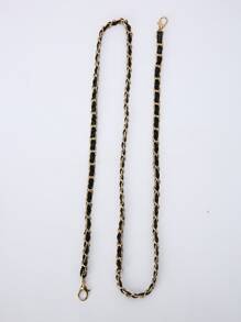 CONTAINEVERY Dây đeo túi bằng dây kim loại Nhôm kim loại Phụ kiện túi xách tay Phụ kiện thay thế Bền bỉ sành điệu Dành cho tân binh & Công nhân cổ trắng Dành cho các cô gái tuổi teen Phụ nữ Sinh viên đại học Túi Quà tặng Đồ dùng học tập Quà tặng giáo viên Phụ kiện giáo viên tựu trường - màu đen - Xem 2