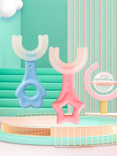 1peçadeescovadedentesdesiliconealeatória - Top SHEIN