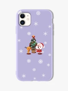 Hộp đựng điện thoại di động đồ họa Giáng sinh - Nhiều màu - Xem 1