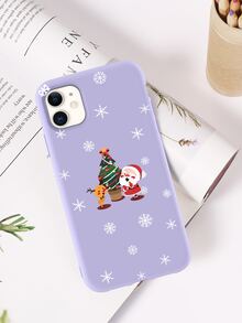 Hộp đựng điện thoại di động đồ họa Giáng sinh - Nhiều màu - Xem 2