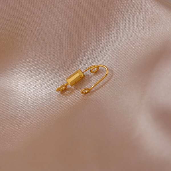 

Bead Decor Nose Cuff, Gold