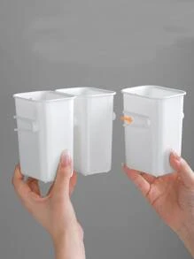 1入組冰箱收納盒 - 白色 - 查看 4