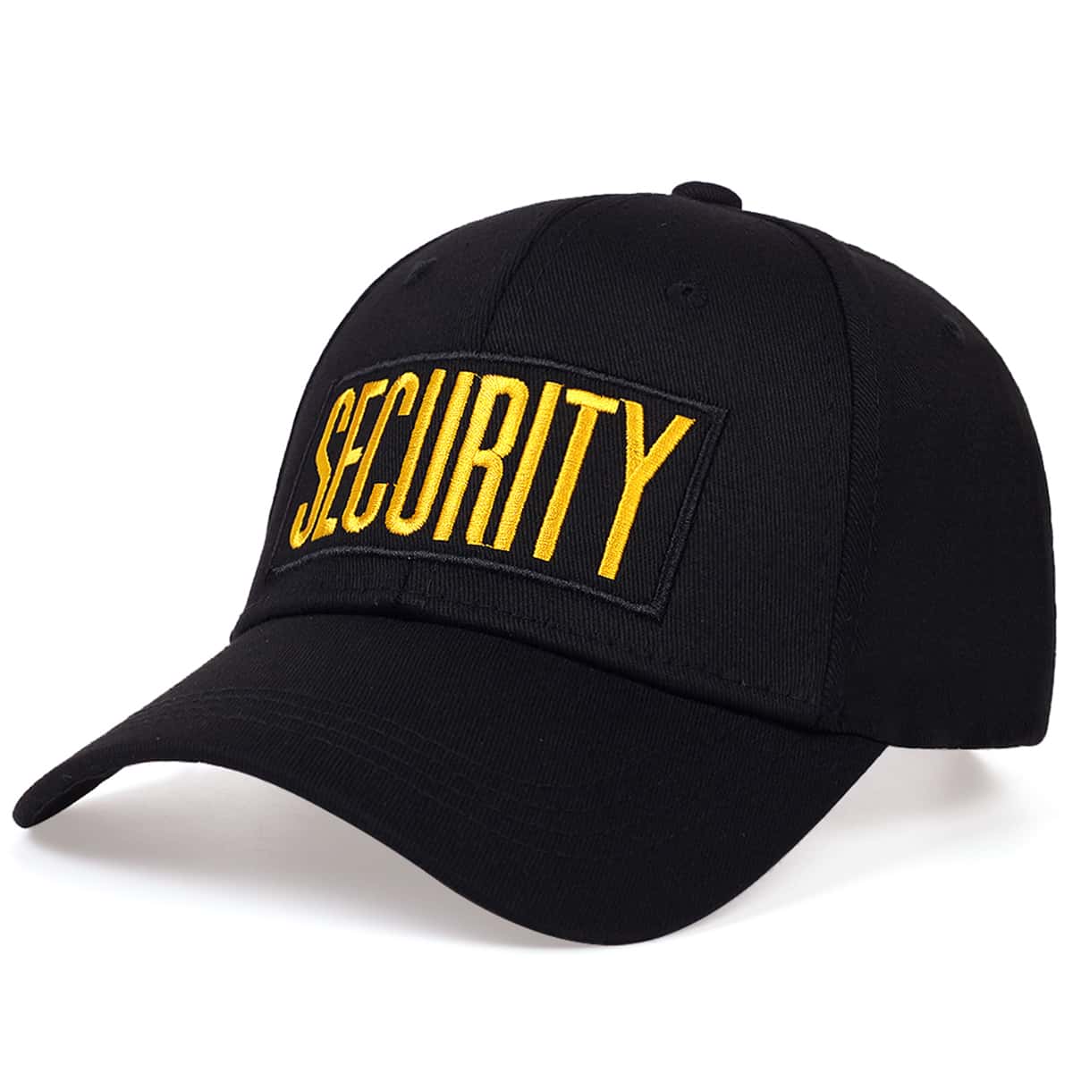 

Letter Embroidered Baseball Cap, Black