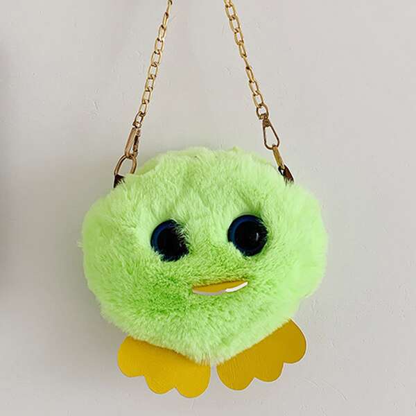 

Cartoon Design Chain Novelty Bag, Green