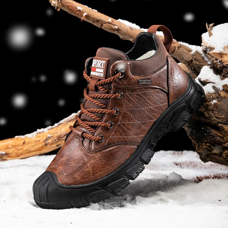 

Guys Vintage Lace-up Sneakers, Brown