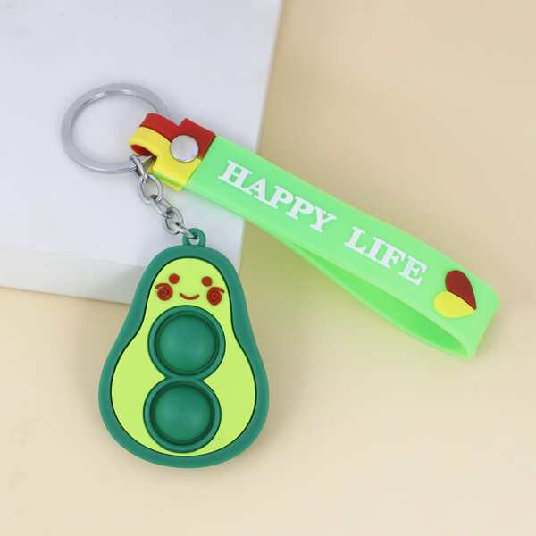 

Fruit Charm Keychain, Multicolor