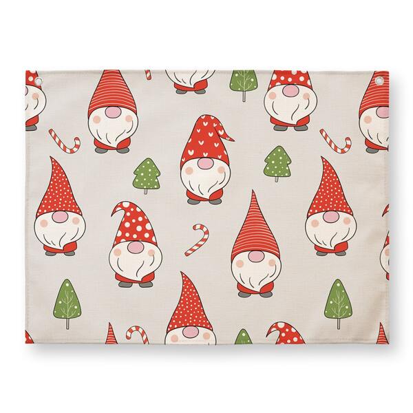 

Christmas Elf Print Tapestry, Multicolor