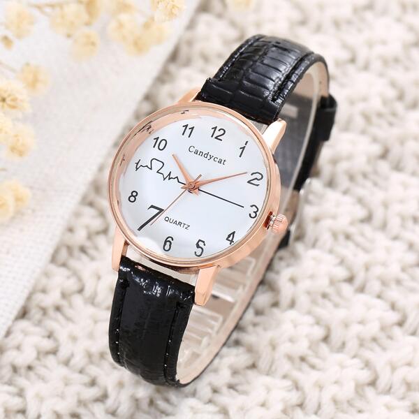 

Round Pointer Quartz Watch