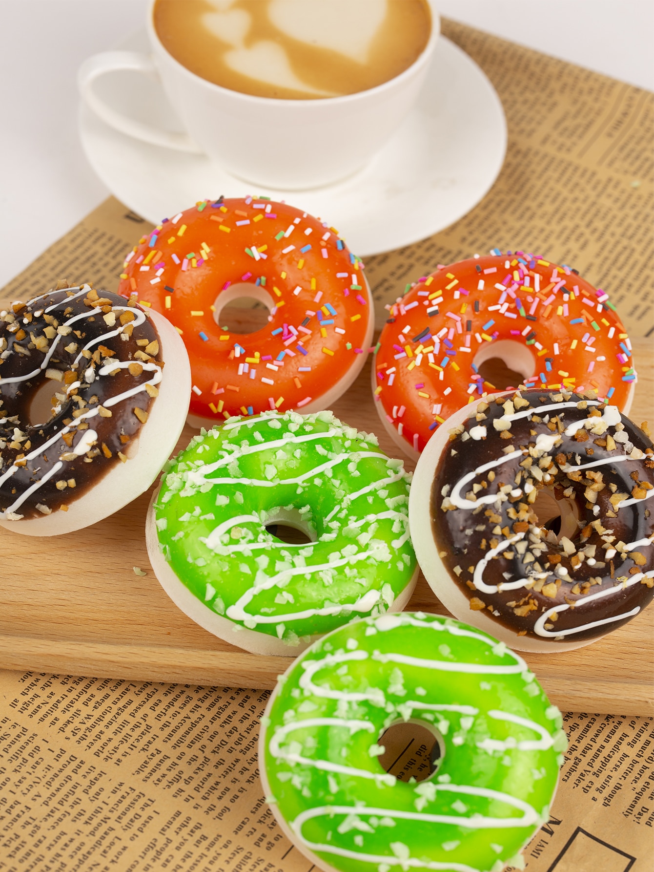 Our 3pcs Artificial Donuts is such a vibe - ROMWE