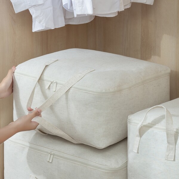 

Однотонная сумка для хранения одежды, Бежевые