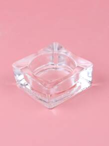 Square Shaped Nail Art Brush Washing Cup