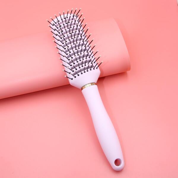 

1pc Hair Brush, Baby pink