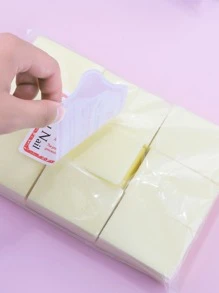 1Pack Random Color Professional Lint Free Nail Wipes Pads Remover,Nail Art Gel Polish Remover,Nail Polish Remover Pads,Nail Pads For Polish Removal Disposable Nail Wipes - Multicolor - View 2