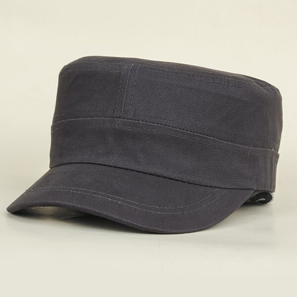 

Men Solid Hat, Dark grey