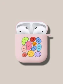 微笑圖案耳機殼適用於Airpods - 彩色 - 查看 6