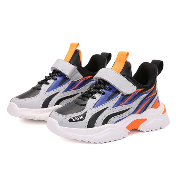 

Boys Colorblock Velcro Strap Sneakers, Multicolor