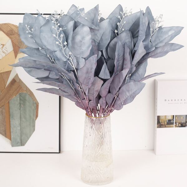 

1branch Artificial Leaf, Blue