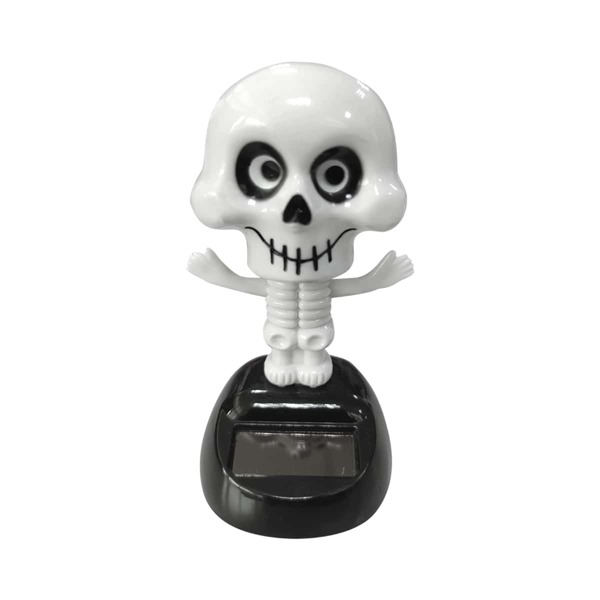 

Halloween Skull Design Car Ornament, White