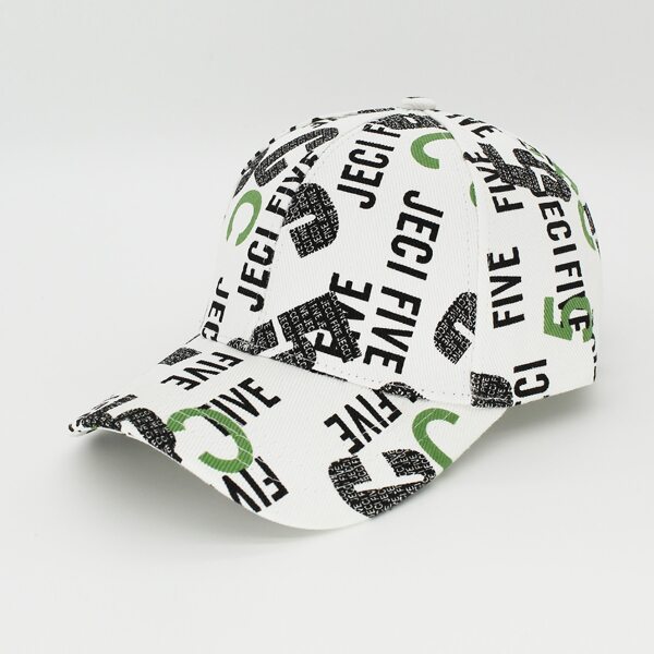 

Men Letter Graphic Baseball Cap, Multicolor