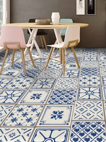 5 cái Ngói Mẫu Sàn Nhãn Dán - Nhiều màu - Xem 7