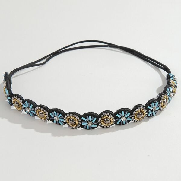 

Bead Decor Hair Band, Multicolor