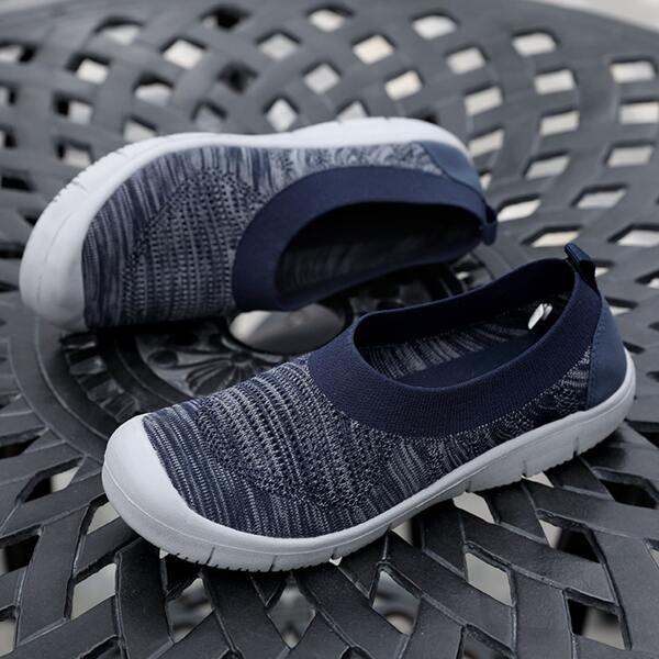 

Slip On Chunky Knit Shoes, Blue