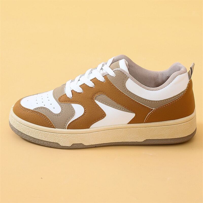 

Colorblock Skate Shoes, Khaki