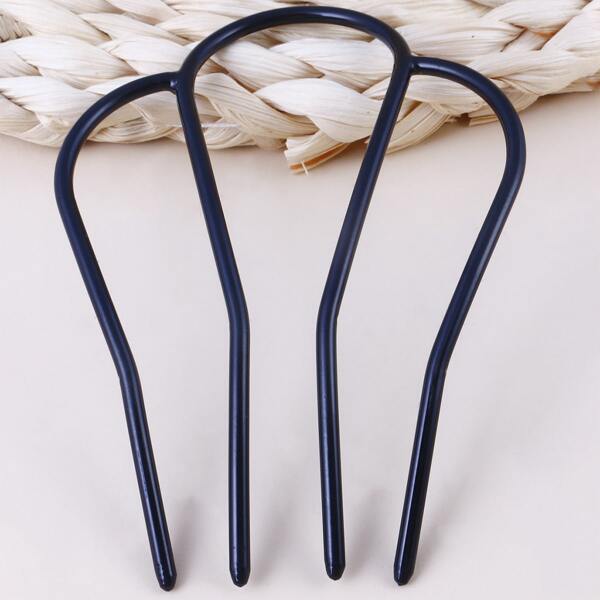 

Simple Hair Pin, Black