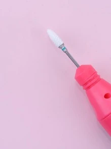 锥形美甲钻头 电动锉刀钻头 陶瓷美甲钻头 - 綠色 - 查看 2